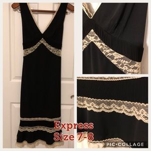 Black and Lace Express Dress